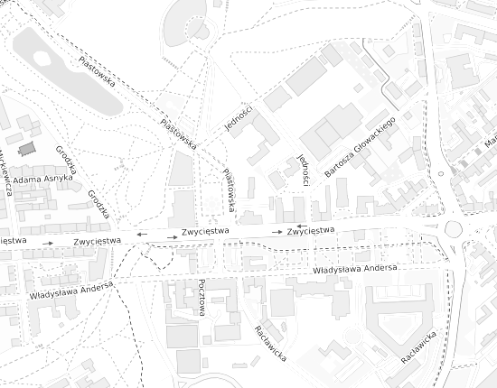 Mapa z adresem organizacji