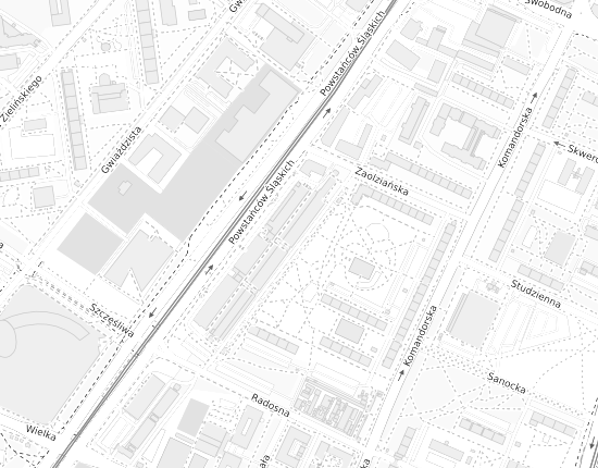 Mapa z adresem organizacji