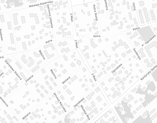 Mapa z adresem organizacji