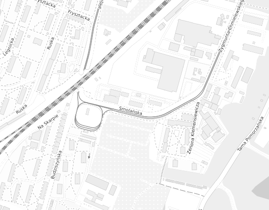 Mapa z adresem organizacji