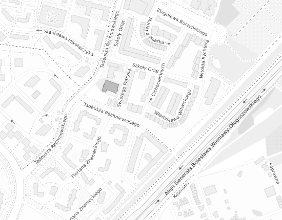 Mapa z adresem organizacji