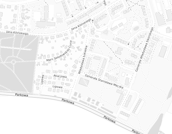 Mapa z adresem organizacji