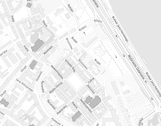 Mapa z adresem organizacji