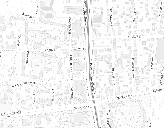 Mapa z adresem organizacji