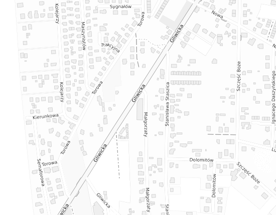 Mapa z adresem organizacji