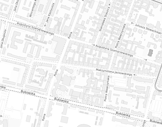 Mapa z adresem organizacji