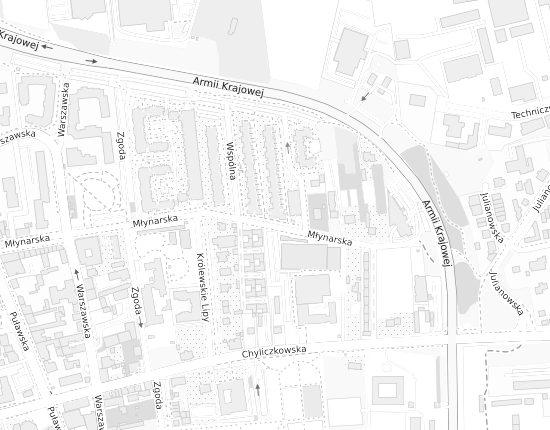 Mapa z adresem organizacji