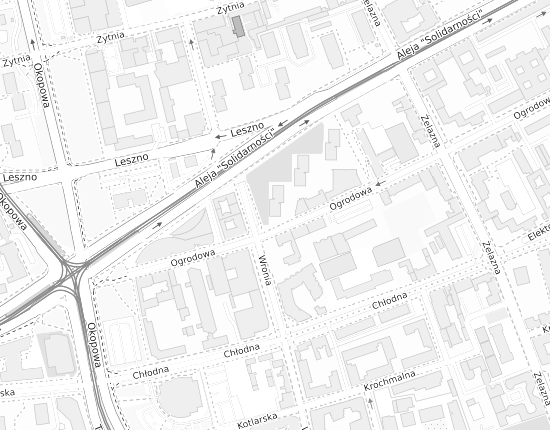 Mapa z adresem organizacji