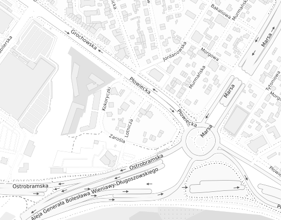 Mapa z adresem organizacji