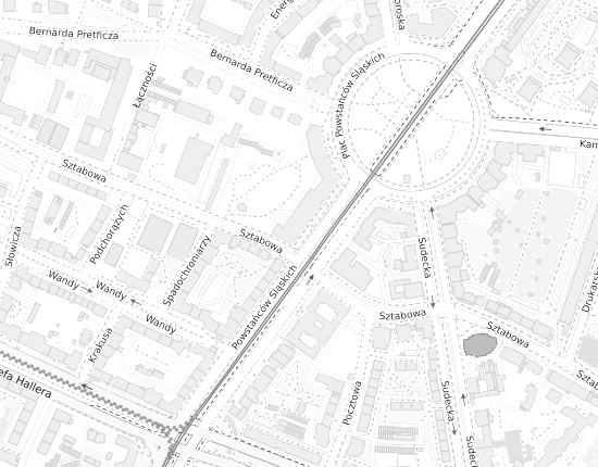 Mapa z adresem organizacji
