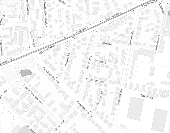 Mapa z adresem organizacji