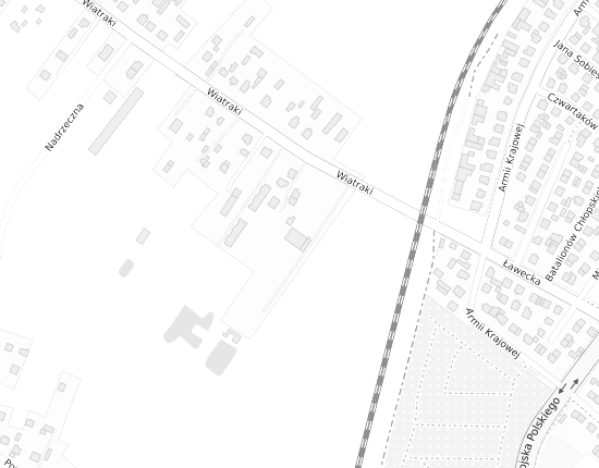 Mapa z adresem organizacji