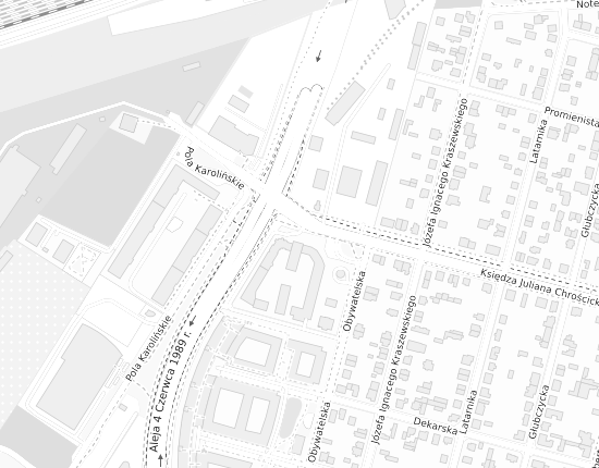 Mapa z adresem organizacji