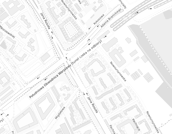 Mapa z adresem organizacji