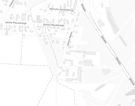 Mapa z adresem organizacji
