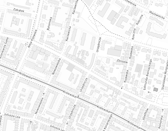 Mapa z adresem organizacji