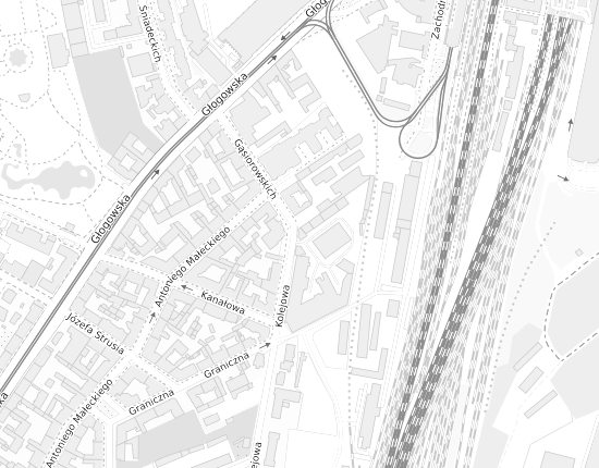 Mapa z adresem organizacji