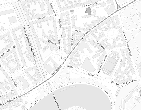 Mapa z adresem organizacji