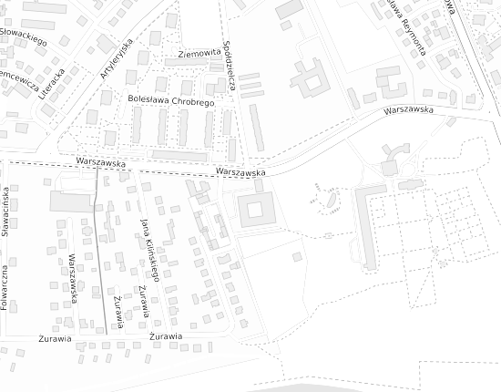 Mapa z adresem organizacji