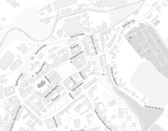 Mapa z adresem organizacji
