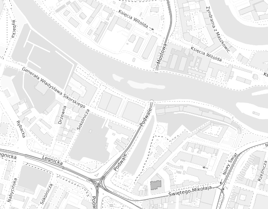 Mapa z adresem organizacji