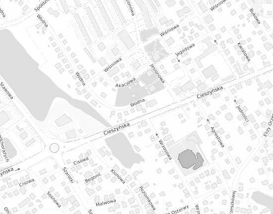 Mapa z adresem organizacji