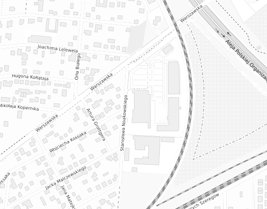Mapa z adresem organizacji
