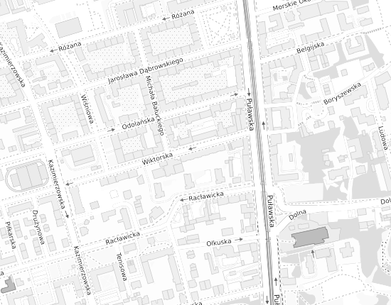 Mapa z adresem organizacji