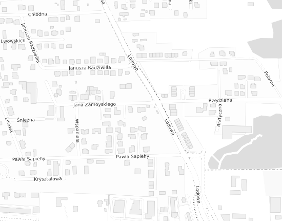 Mapa z adresem organizacji