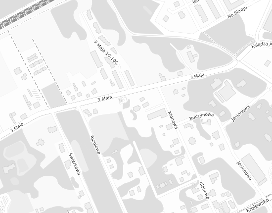 Mapa z adresem organizacji