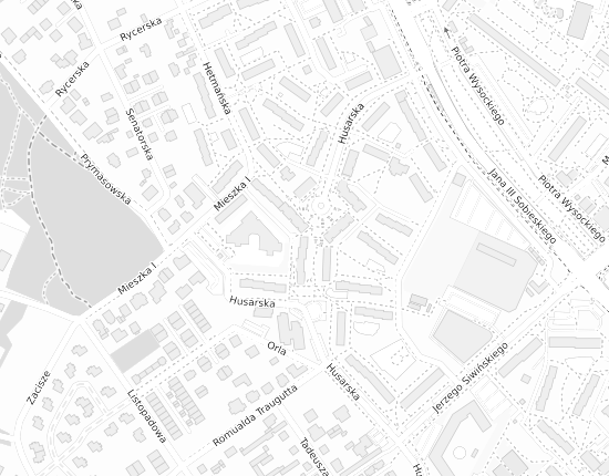 Mapa z adresem organizacji