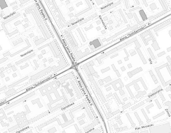 Mapa z adresem organizacji