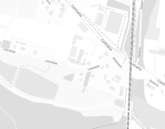 Mapa z adresem organizacji