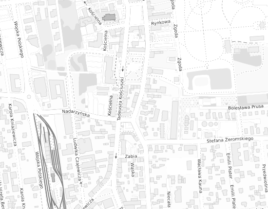Mapa z adresem organizacji