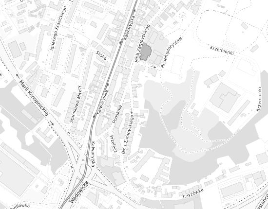 Mapa z adresem organizacji