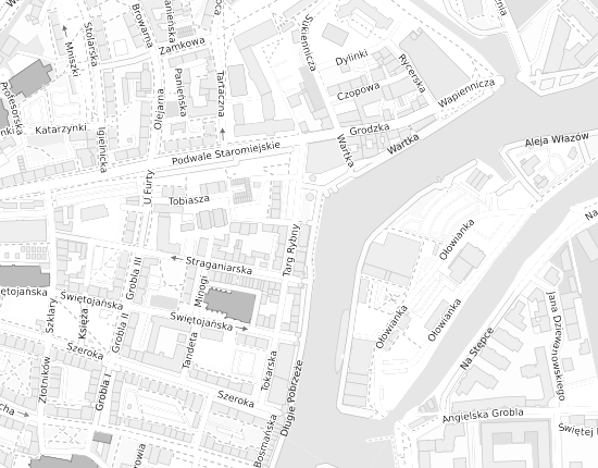 Mapa z adresem organizacji