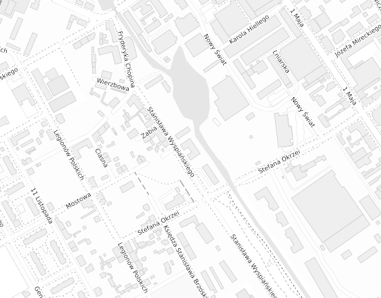 Mapa z adresem organizacji