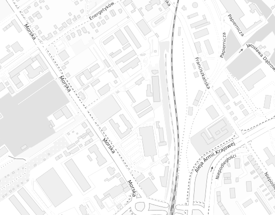 Mapa z adresem organizacji