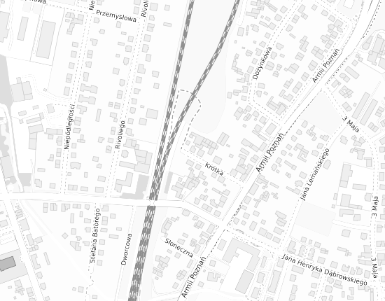 Mapa z adresem organizacji