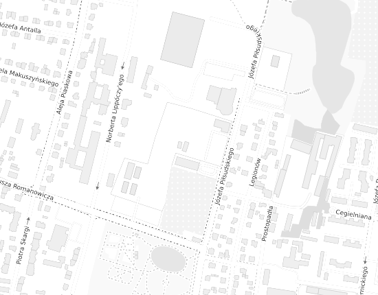 Mapa z adresem organizacji