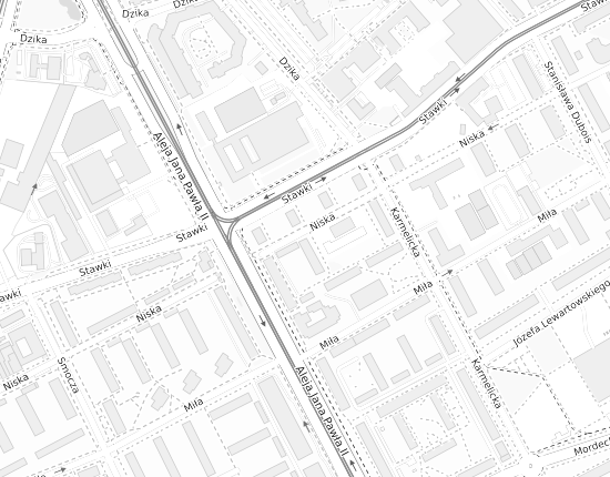 Mapa z adresem organizacji
