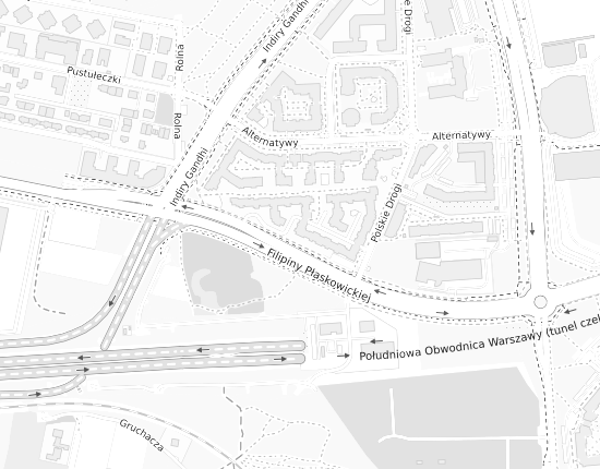 Mapa z adresem organizacji