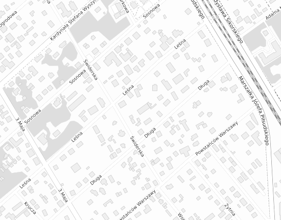 Mapa z adresem organizacji