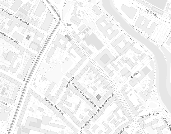 Mapa z adresem organizacji