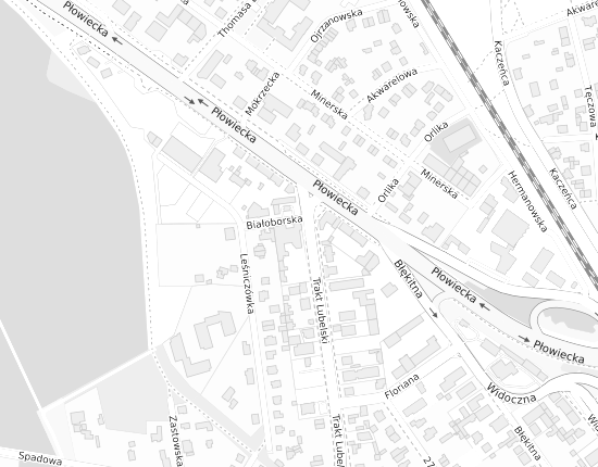 Mapa z adresem organizacji