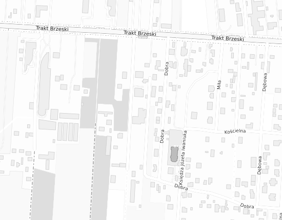 Mapa z adresem organizacji