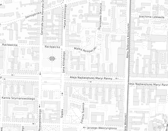 Mapa z adresem organizacji