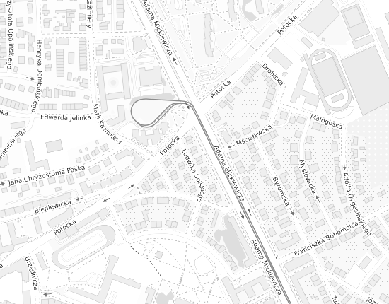 Mapa z adresem organizacji