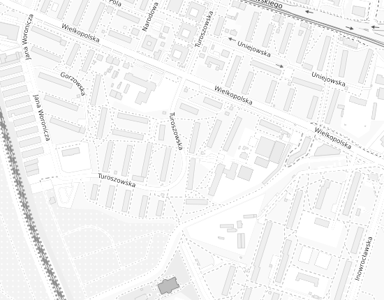 Mapa z adresem organizacji