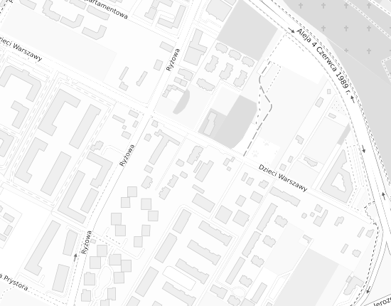 Mapa z adresem organizacji